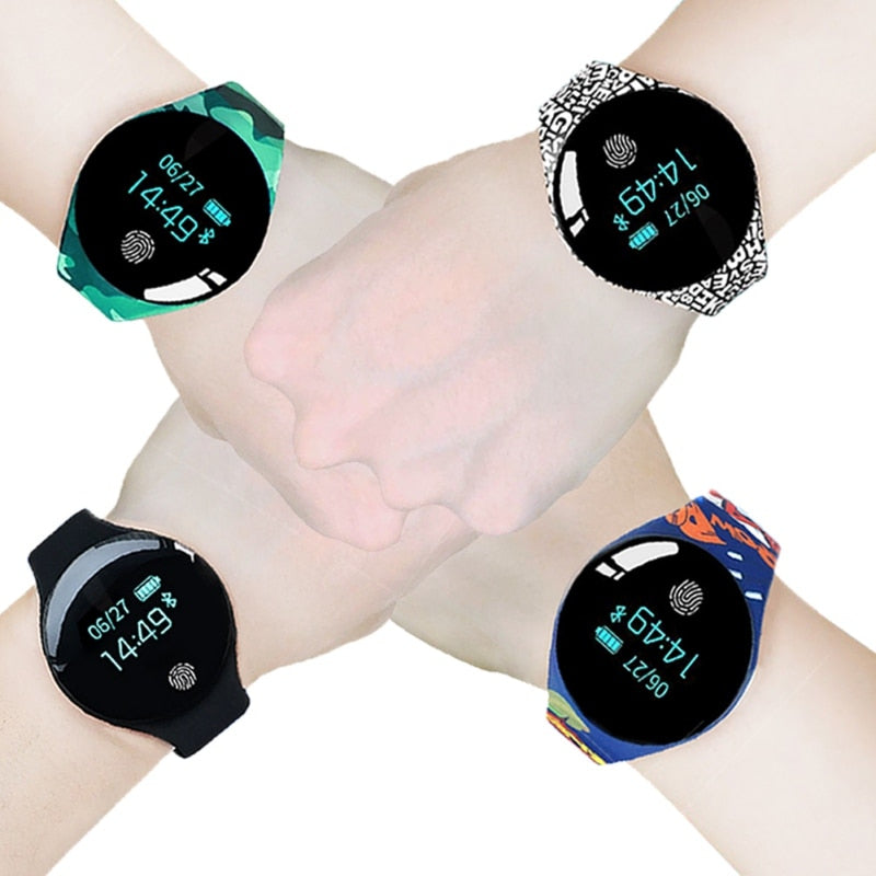 Camouflage Sports Pedometer Watch