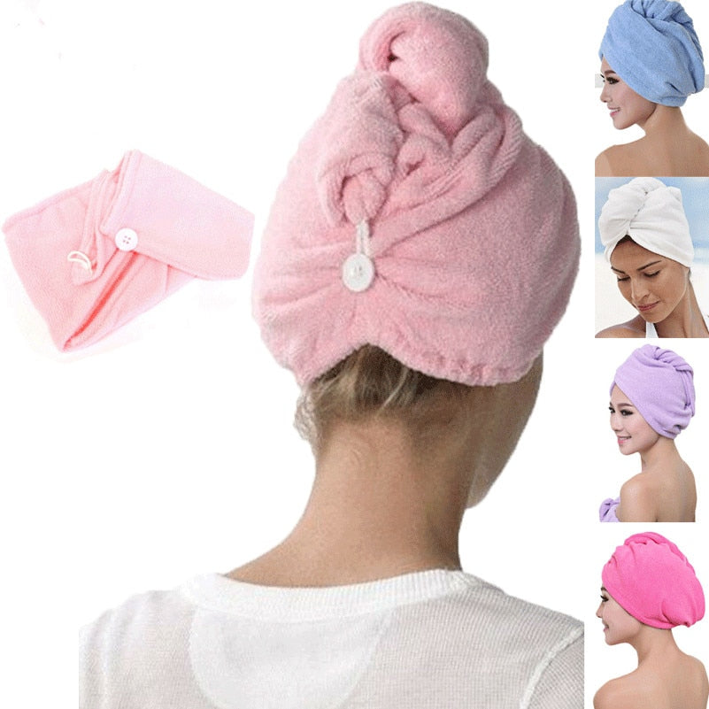 Swimming Towel Rapid Fast Drying Hair Hat Absorbent Towel