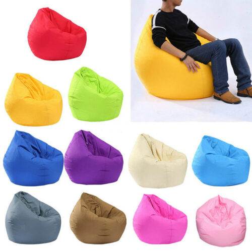 Unfilled Lounge Bean Sofa Home Soft Lazy Sofa Cozy Single Chair Durable Furniture