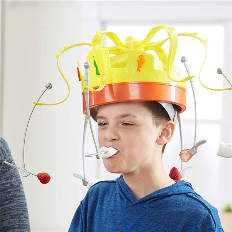 Novelty Toys For Children Rotating Crown Hat