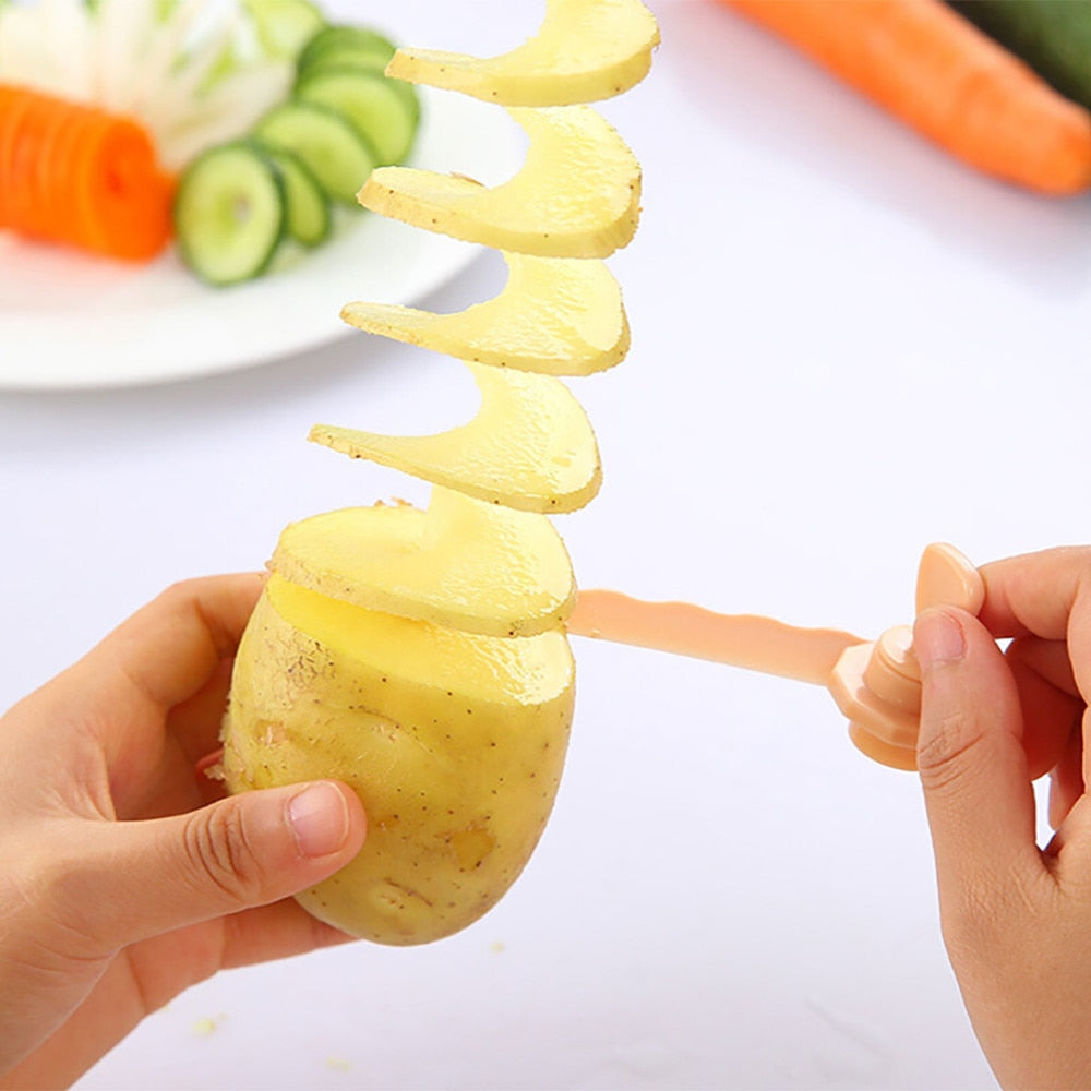 Carrot Spiral Slicer Kitchen Vegetable Cutting