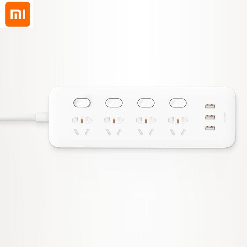 Xiaomi Original Mijia 2A fast charge 3 USB 4 Ports Plug