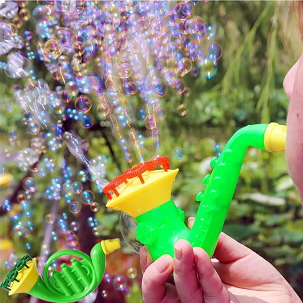 Water Blowing Toys Random Color Bubble Gun