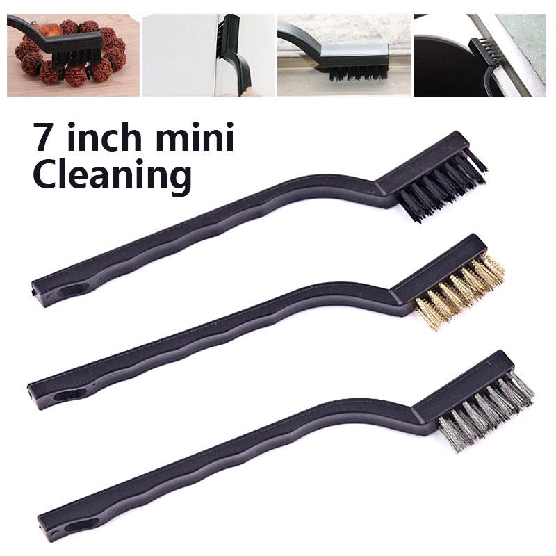 7 Inches Steel Wire Brush Cleaning Toothbrush