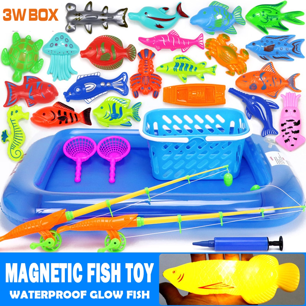 3WBOX Children Boy girl fishing toy set