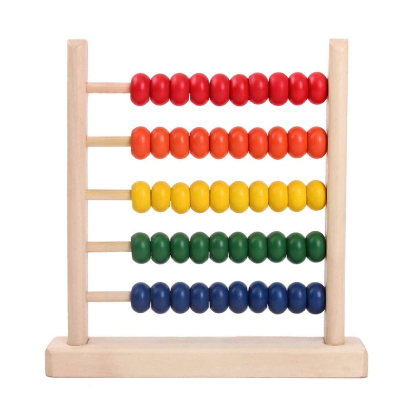 Math Learning Toy Calculation Abacus Montessori Beads 1PC