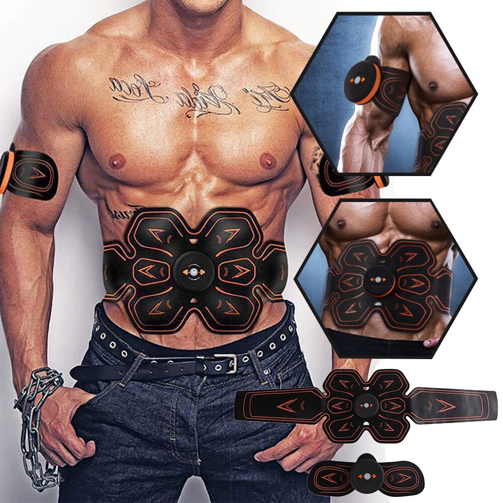 USB Charging Smart Fitness EMS Wireless Abdominal Training Workout Equipment