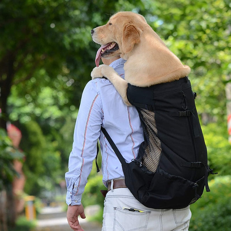 Pet Outdoor Backpack Breathable Sport Bag Carrier for Traveling Pet Dog