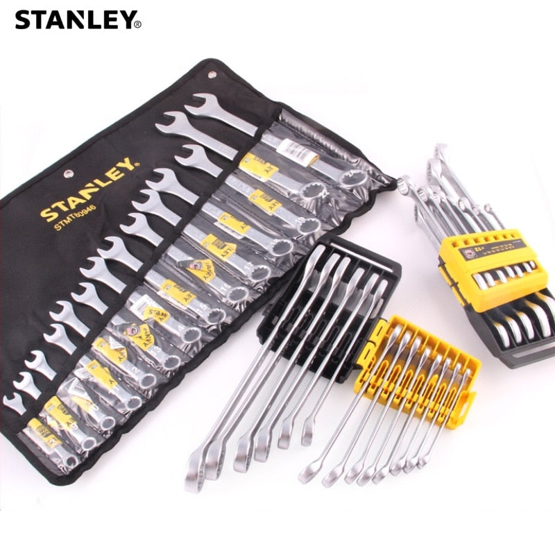 Stanley basic metric wrench spanner tool set car wrench tools