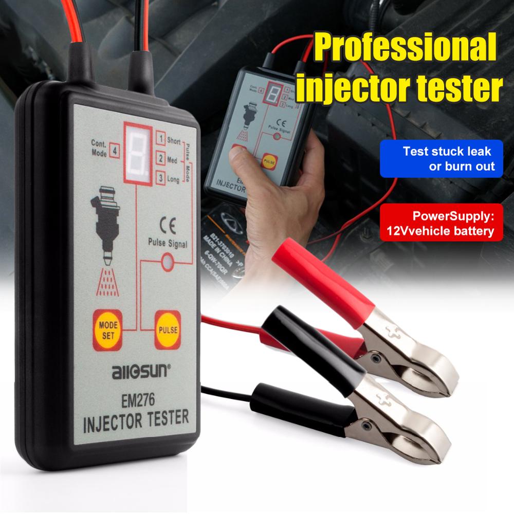 Professional Injector Tester 12V Fuel Injector 4 Pluse Modes Tester