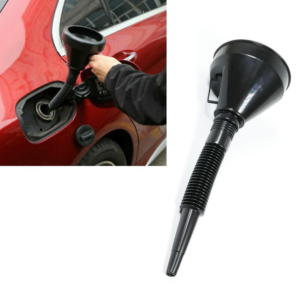 Universal Plastic Thickened Oil Bucket Car Motorcycle Refueling With Filter Funnel