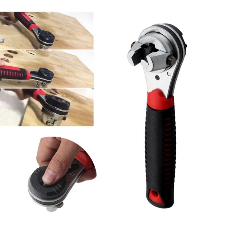 Multi-Function Adjustable Torque Ratchet Universal Key