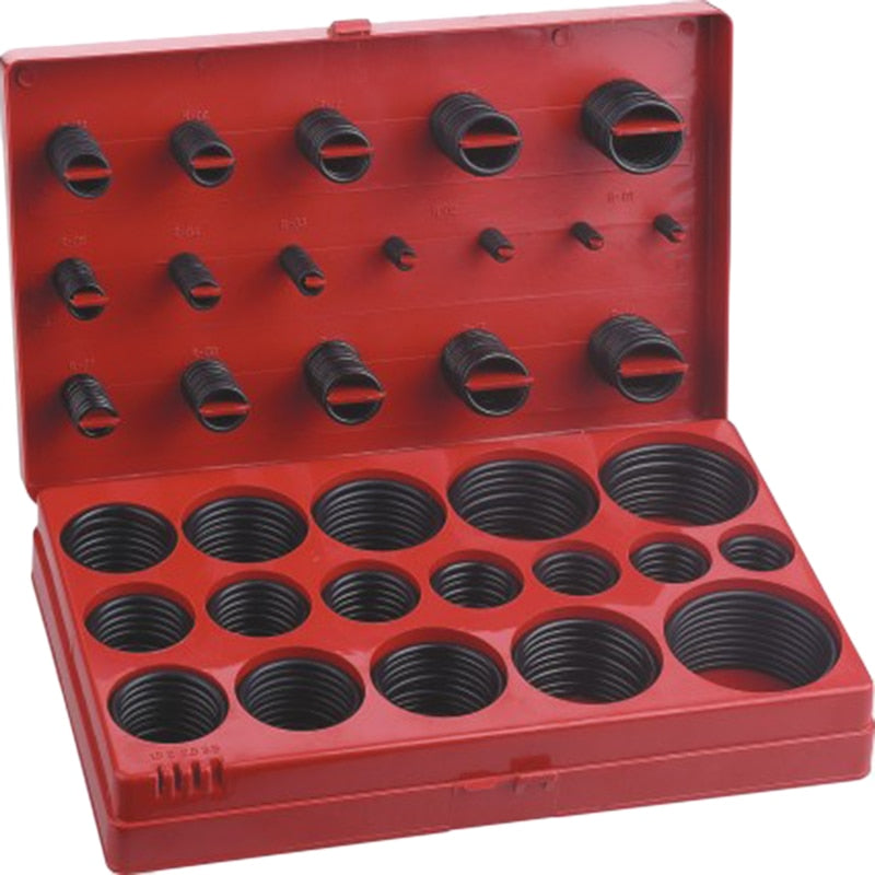 419Pcs Metric Rubber O-Ring Washer Assortment Kit