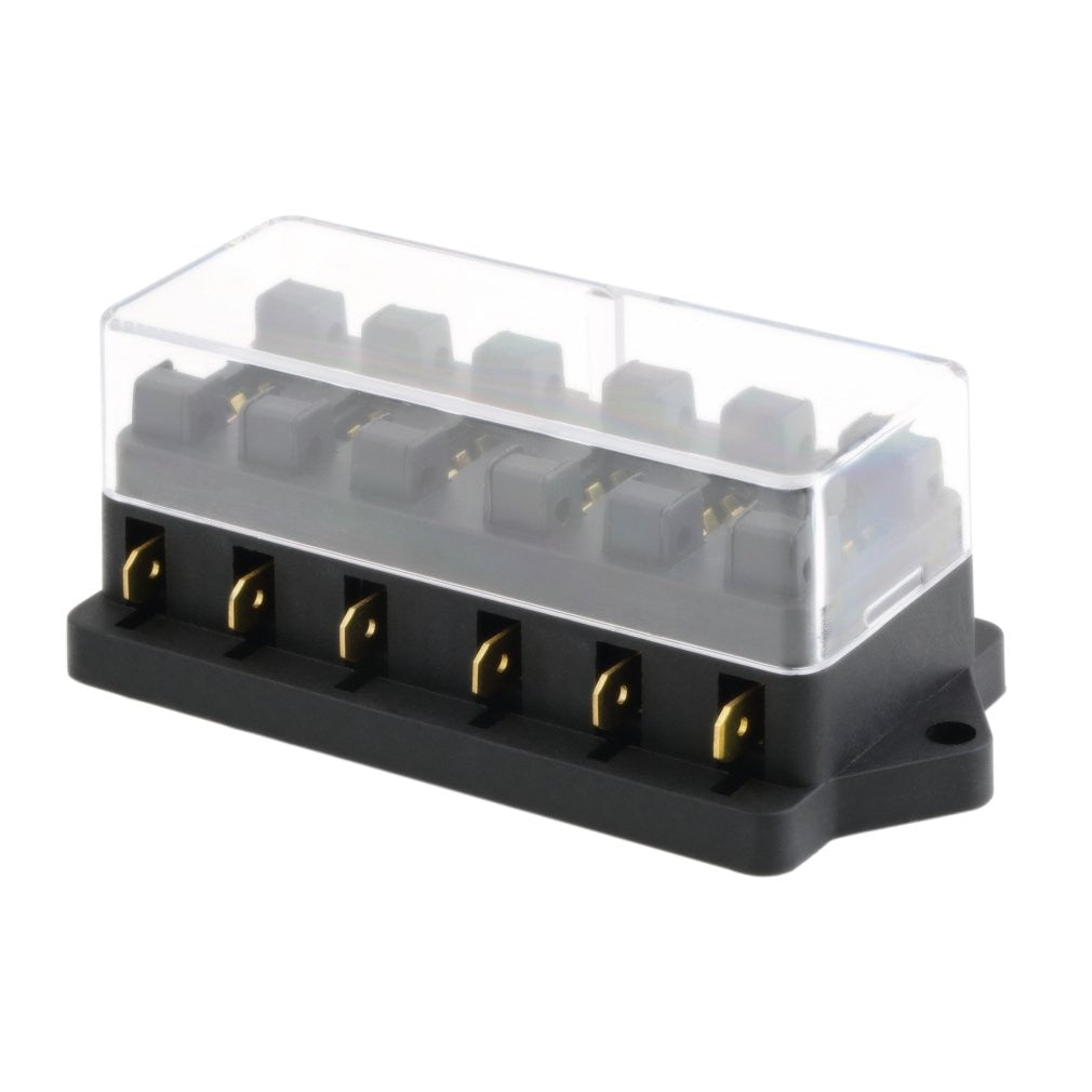 Universal 12V 6 Way Fuse Box Block Fuse Holder