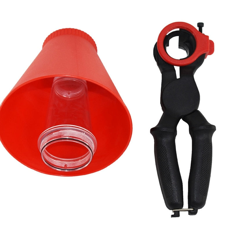 Car Refueling Multi-Function Plastic Long Neck Oil Funnel