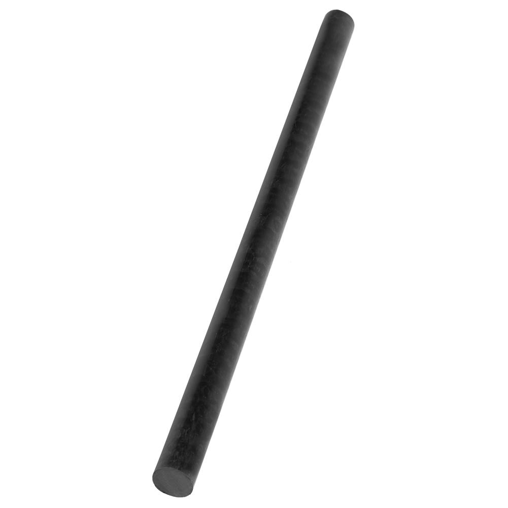 25mm*500mm Length 50cm / Diameter 2.5cm Black POM Engineering Plastic Rods