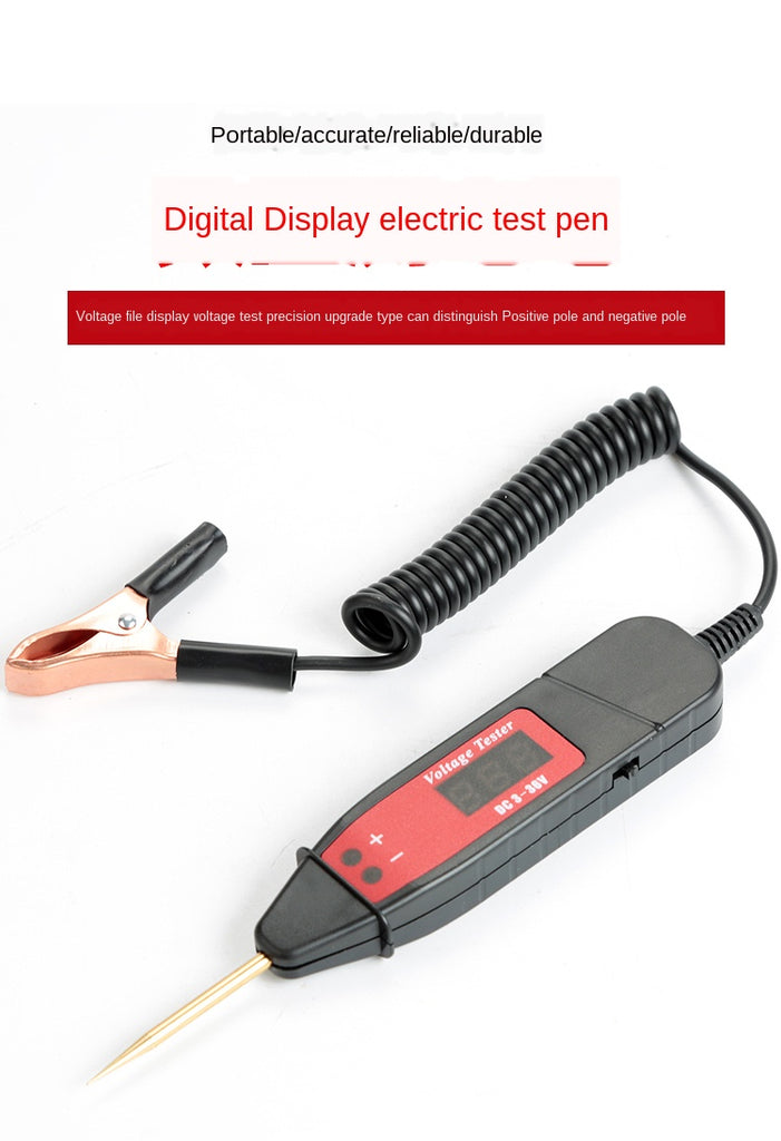 Automotive measuring pen circuit voltage detection