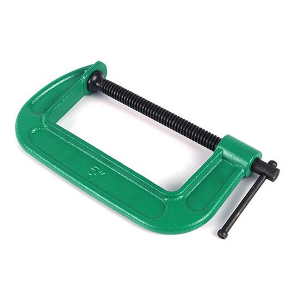 C-Clamp Portable Woodworking Fixing Clip with Cast-Iron Frame