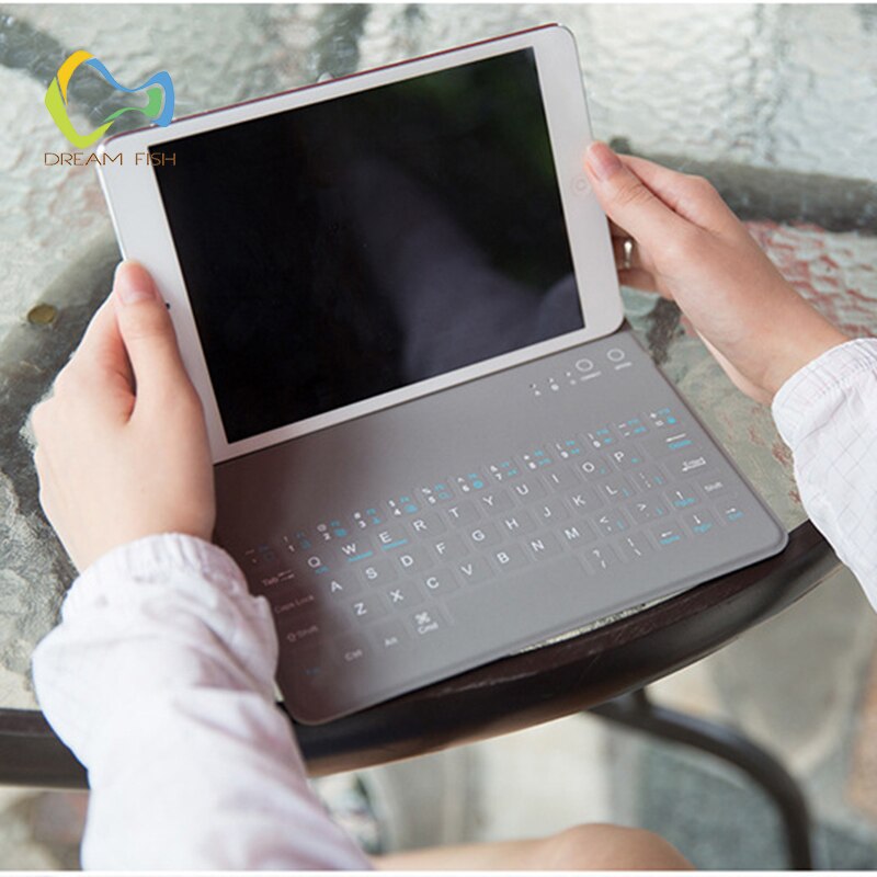 Ultra Slim Cover for ipad 2018 case with wireless Bluetooth keyboard