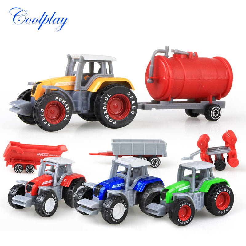 Mini Car Model Engineering Car Model Tractor Engineering Car Tractor Toys Model